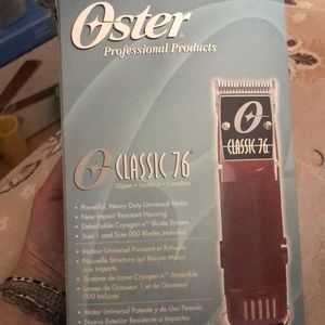 New Oster Classic 76 professional hair clippers